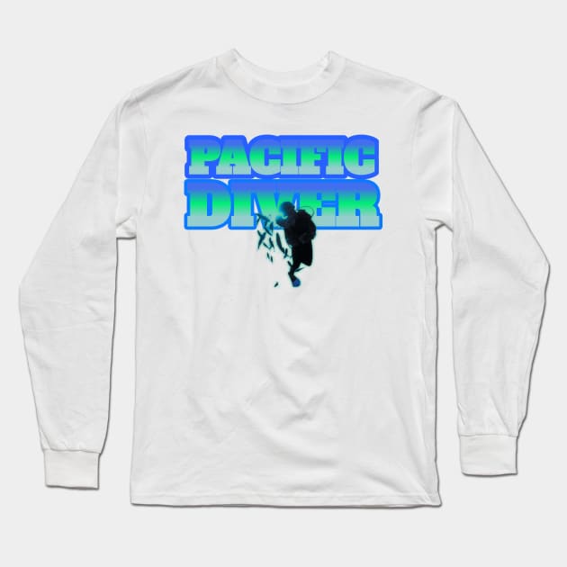 Scuba diving t-shirt designs Long Sleeve T-Shirt by Coreoceanart